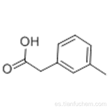 Ácido bencenacético, 3-metil- CAS 621-36-3